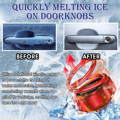 BowLift | Portable Car Heater | Solar Rechargeable De-Icer | Fast Defrost Device for Cars & Homes