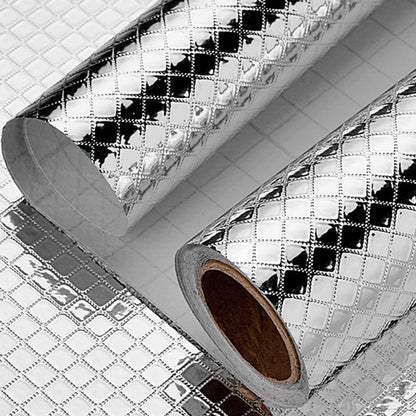 BowLift | Metal backsplash tiles Peel and Stick Modern Peel and Stick Backsplash Wall Tile