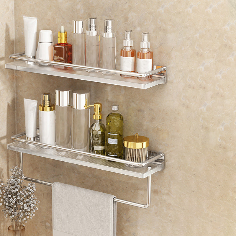 BowLift | Modern Silver/Gold Bathroom Hardware Set Bathroom Shelf Bathroom Set