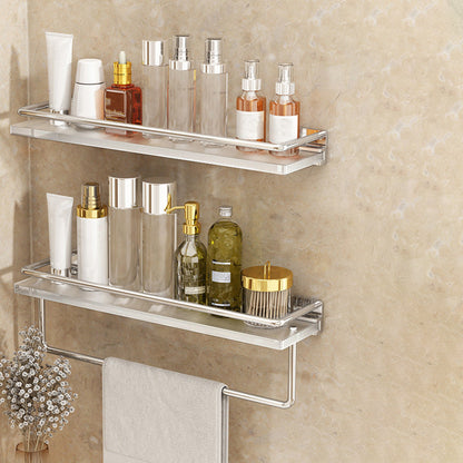 BowLift | Modern Silver/Gold Bathroom Hardware Set Bathroom Shelf Bathroom Set