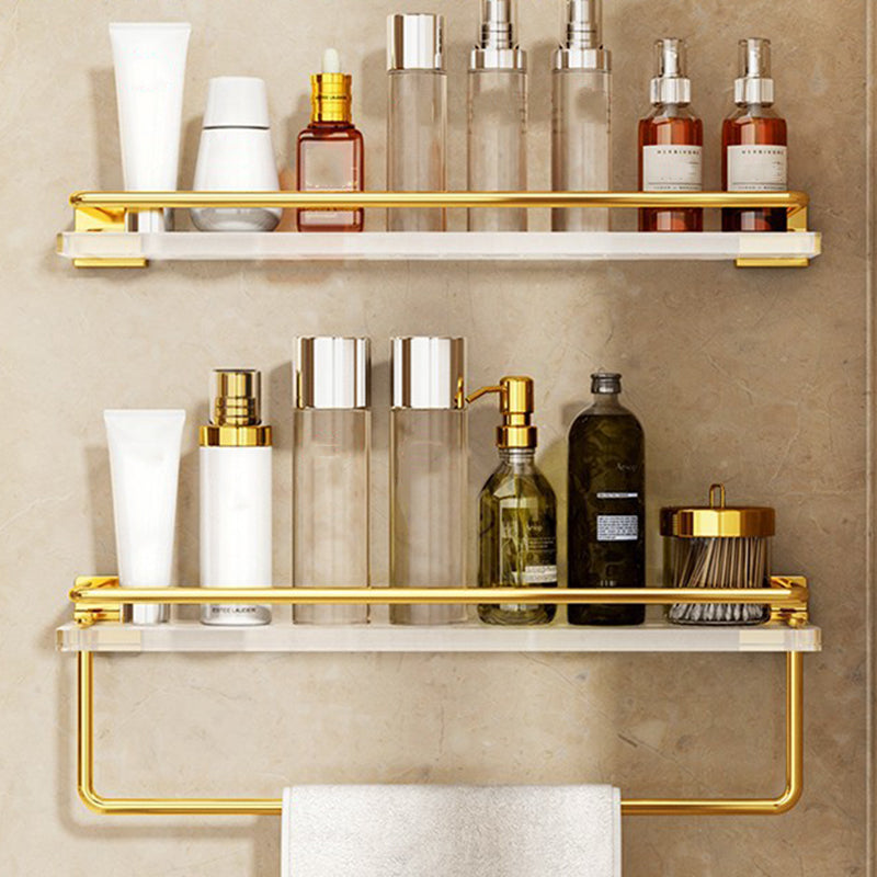 BowLift | Modern Silver/Gold Bathroom Hardware Set Bathroom Shelf Bathroom Set