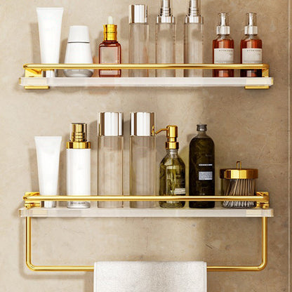 BowLift | Modern Silver/Gold Bathroom Hardware Set Bathroom Shelf Bathroom Set