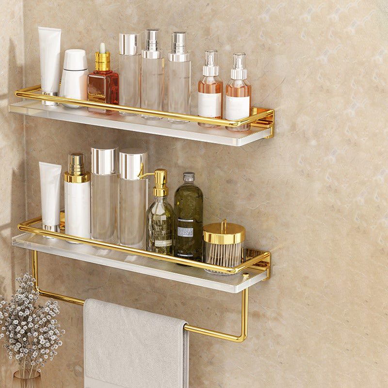 BowLift | Modern Silver/Gold Bathroom Hardware Set Bathroom Shelf Bathroom Set