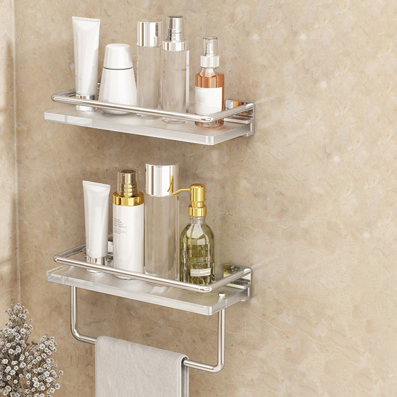 BowLift | Modern Silver/Gold Bathroom Hardware Set Bathroom Shelf Bathroom Set
