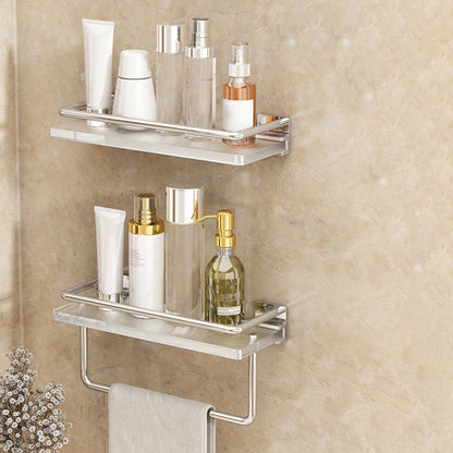 BowLift | Modern Silver/Gold Bathroom Hardware Set Bathroom Shelf Bathroom Set