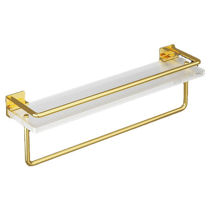 BowLift | Modern Silver/Gold Bathroom Hardware Set Bathroom Shelf Bathroom Set