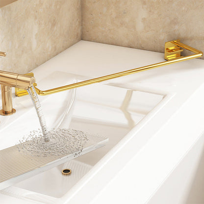 BowLift | Modern Silver/Gold Bathroom Hardware Set Bathroom Shelf Bathroom Set
