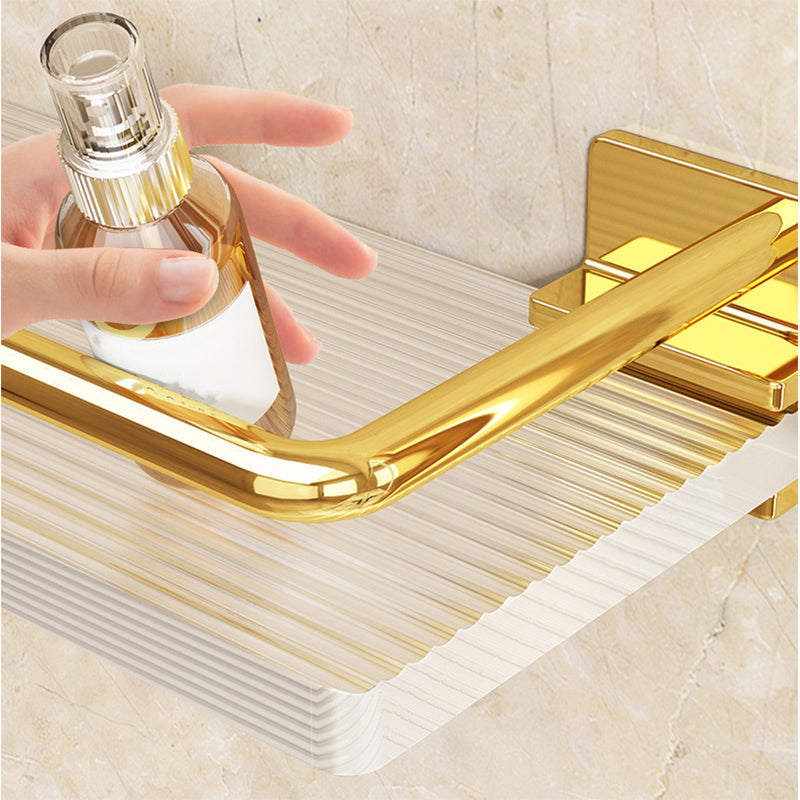 BowLift | Modern Silver/Gold Bathroom Hardware Set Bathroom Shelf Bathroom Set