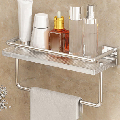 BowLift | Modern Silver/Gold Bathroom Hardware Set Bathroom Shelf Bathroom Set
