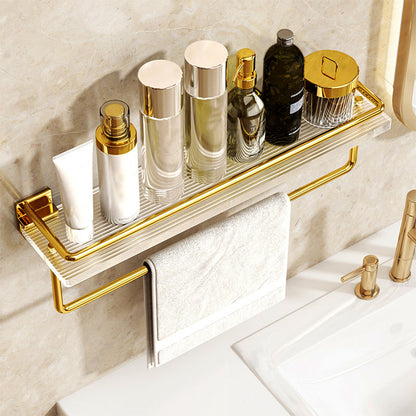BowLift | Modern Silver/Gold Bathroom Hardware Set Bathroom Shelf Bathroom Set