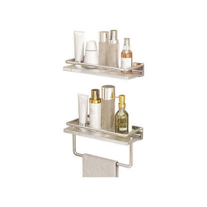 BowLift | Modern Silver/Gold Bathroom Hardware Set Bathroom Shelf Bathroom Set