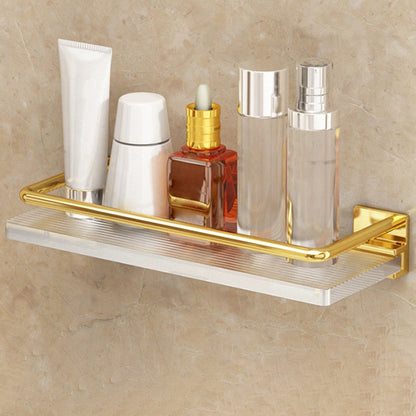 BowLift | Modern Silver/Gold Bathroom Hardware Set Bathroom Shelf Bathroom Set