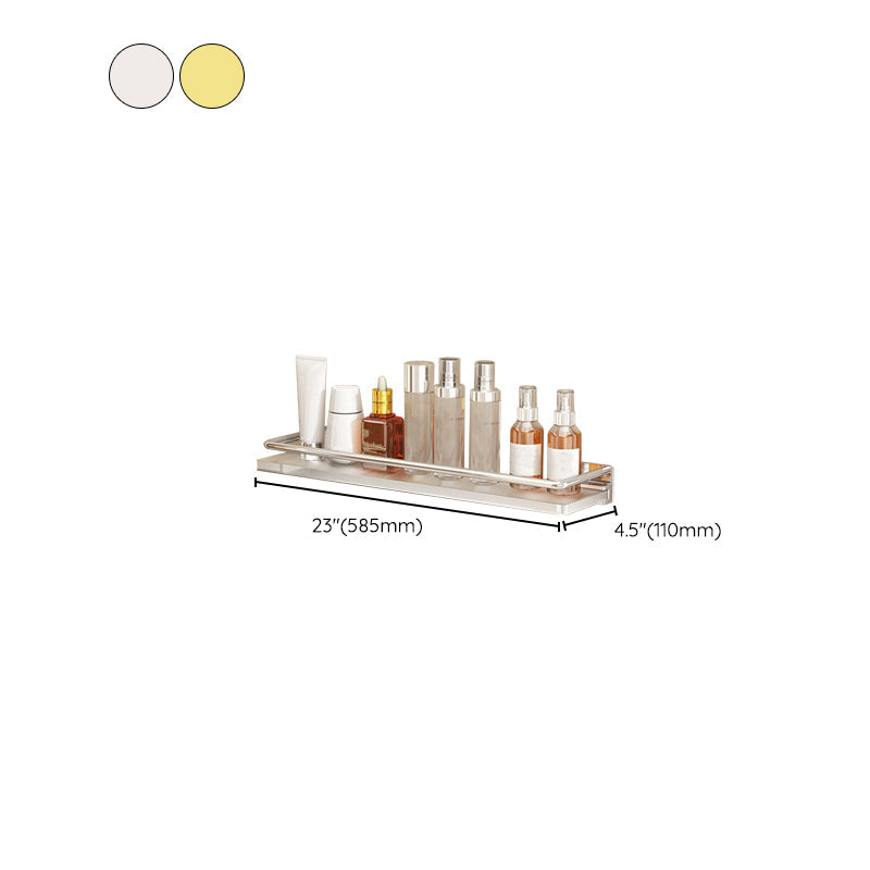BowLift | Modern Silver/Gold Bathroom Hardware Set Bathroom Shelf Bathroom Set
