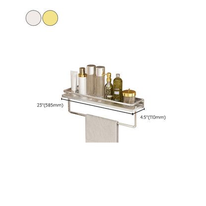 BowLift | Modern Silver/Gold Bathroom Hardware Set Bathroom Shelf Bathroom Set