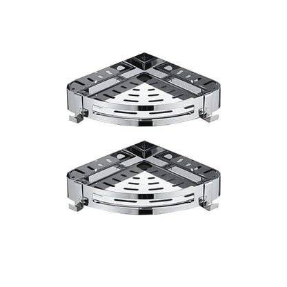 BowLift | Chrome Modern Bathroom Hardware Set Stainless Steel Towel Hook/Towel Rail & Bathroom Shelf