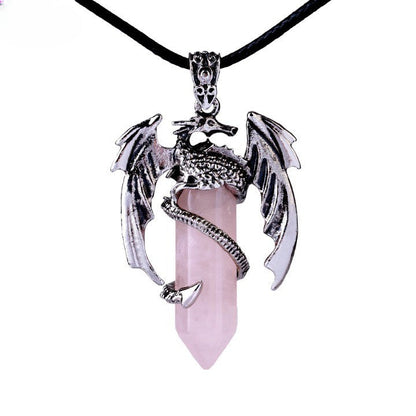 Brehn | Bohemian Style Natural Mystical Gemstone Dragon Pendant