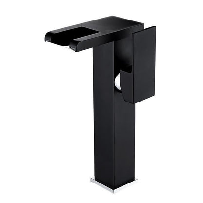 Skanto | Modern Brass Faucet with LED Waterfall Sink Mixer Tap