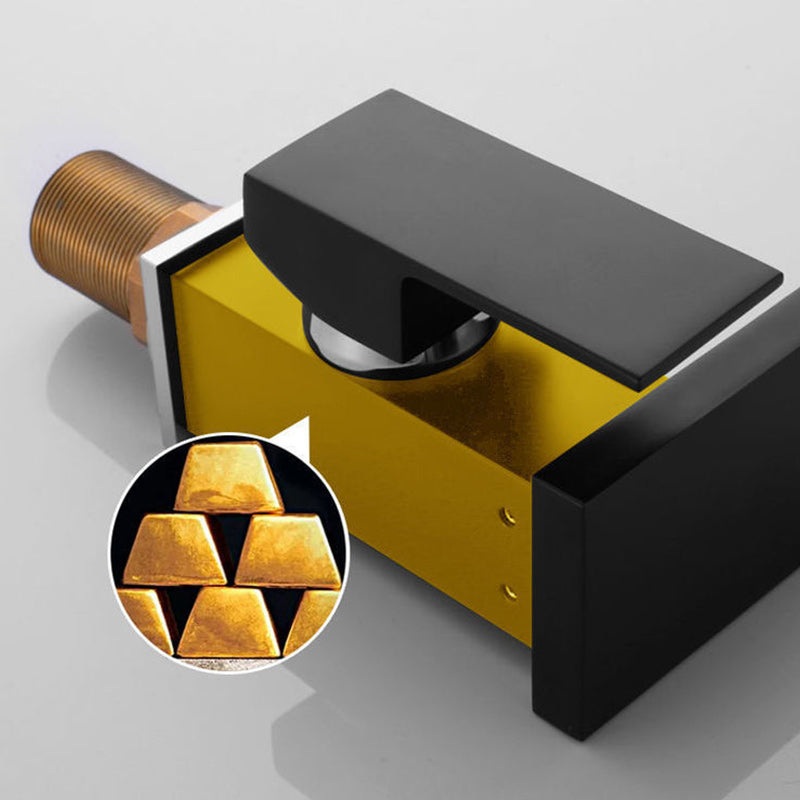 Skanto | Modern Brass Faucet with LED Waterfall Sink Mixer Tap