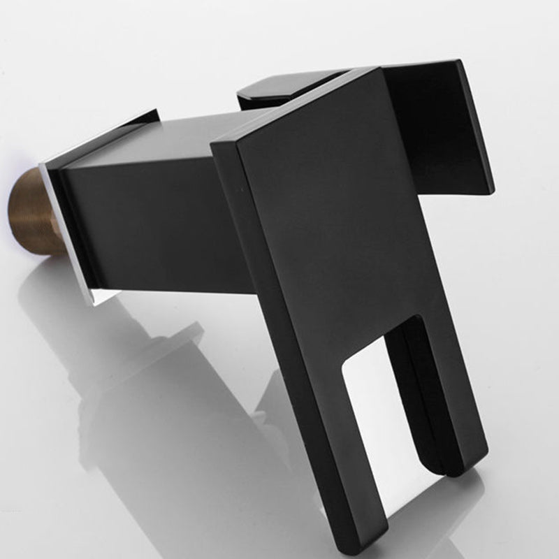Skanto | Modern Brass Faucet with LED Waterfall Sink Mixer Tap