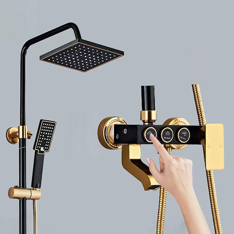 BowLift | Modern adjustable water flow shower faucet shower arm shower system on the wall
