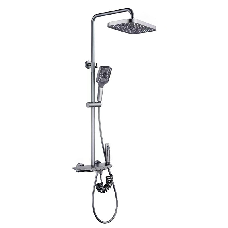 BowLift | Modern adjustable water flow shower faucet shower arm shower system on the wall