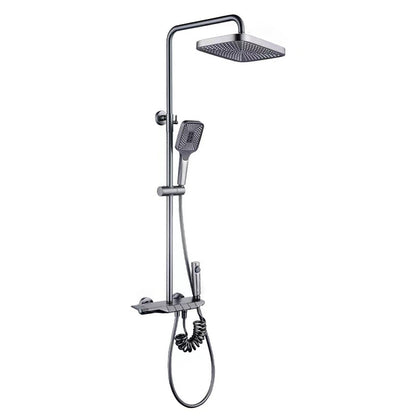 BowLift | Modern adjustable water flow shower faucet shower arm shower system on the wall