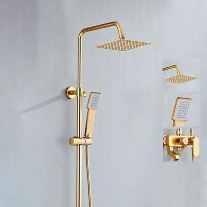 BowLift | Modern adjustable water flow shower faucet shower arm shower system on the wall