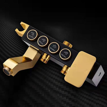 BowLift | Modern adjustable water flow shower faucet shower arm shower system on the wall
