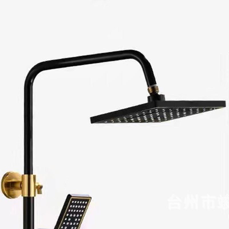 BowLift | Modern adjustable water flow shower faucet shower arm shower system on the wall