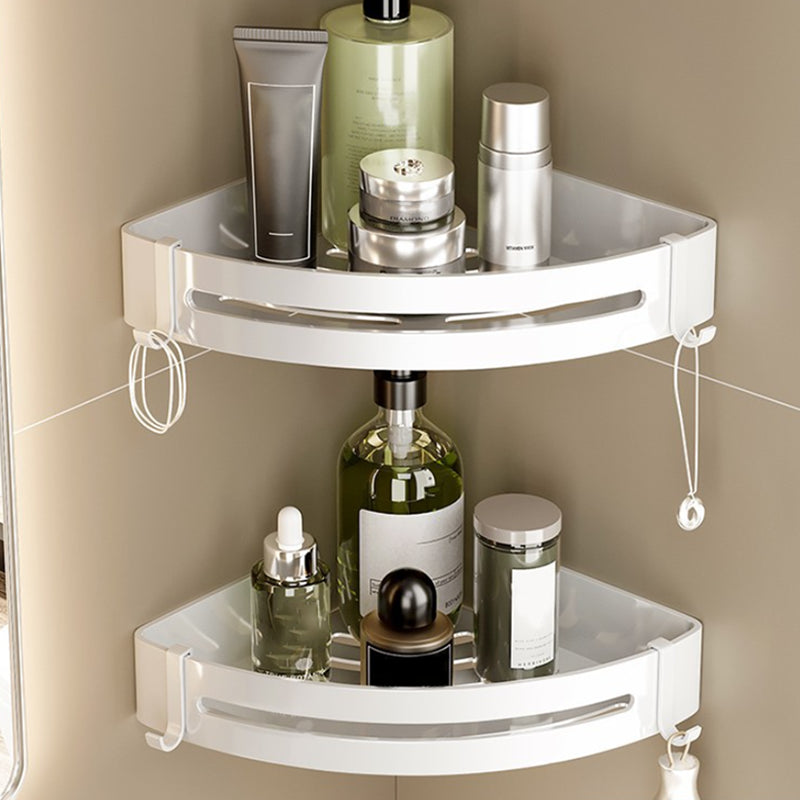 BowLift | Modern Bathroom Hardware Set Towel Bar White Bath Shelf Bathroom Hardware Set