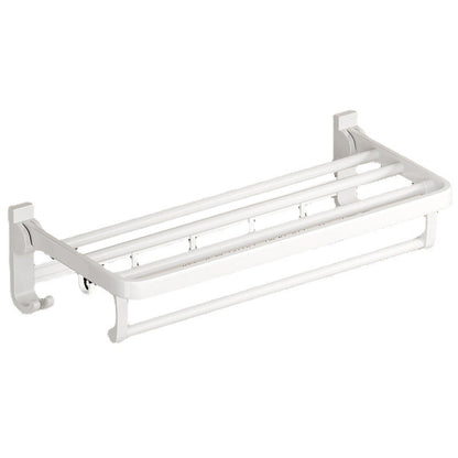 BowLift | Modern Bathroom Hardware Set Towel Bar White Bath Shelf Bathroom Hardware Set
