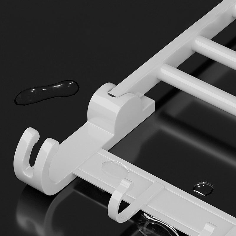 BowLift | Modern Bathroom Hardware Set Towel Bar White Bath Shelf Bathroom Hardware Set