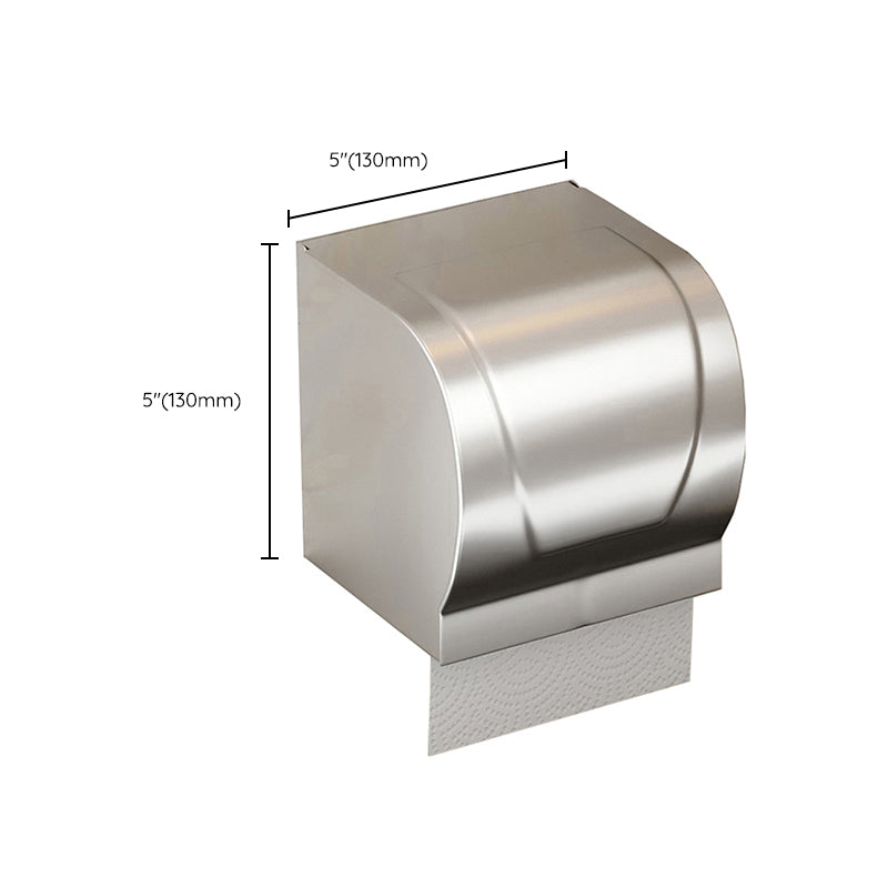 BowLift | Modern Polished Chrome Bathroom Accessories Set Bath Shelf/Towel Holder/Paper Holder included