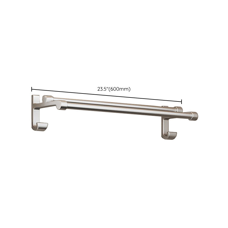 BowLift | Modern Polished Chrome Bathroom Accessories Set Bath Shelf/Towel Holder/Paper Holder included