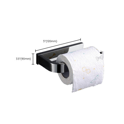 BowLift | Polished Chrome Modern Bathroom Accessory Set made of Stainless Steel Towel Holder/Soap Dish