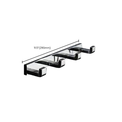 BowLift | Polished Chrome Modern Bathroom Accessory Set made of Stainless Steel Towel Holder/Soap Dish