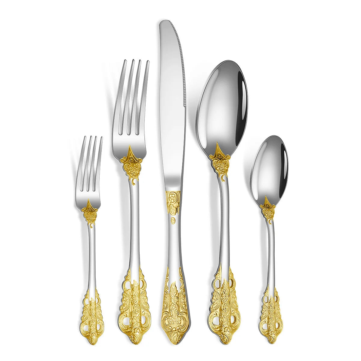 BowLift | Luxury Gold Cutlery Set