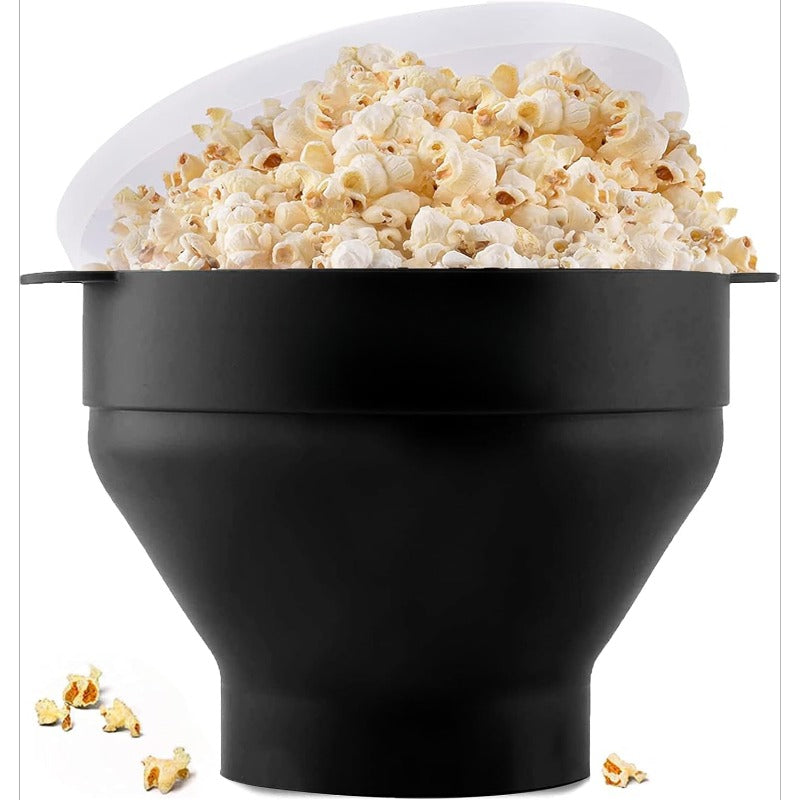 BowLift | Collapsible Silicone Microwave Popcorn Popper