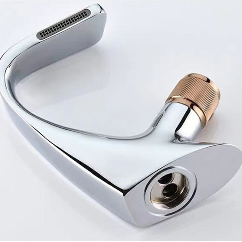 BowLift | Modern Center Connection Faucets Single Lever Faucets with Waterfall Spout
