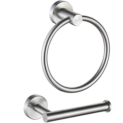BowLift | Traditional Bathroom Hardware Accessory Set Towel Ring/Bathrobe Hook/Towel Bar
