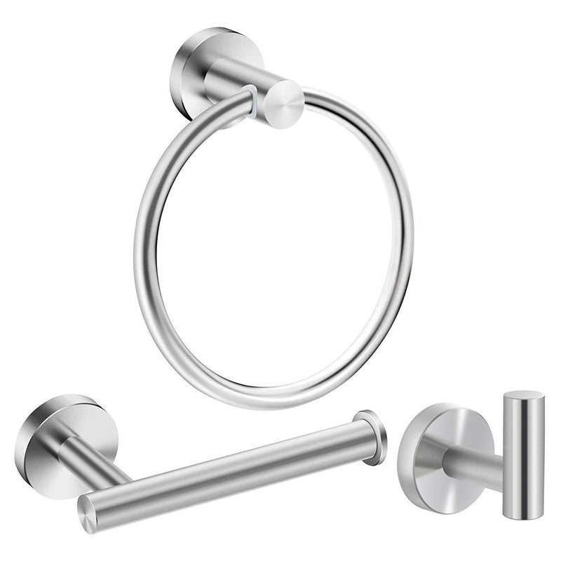 BowLift | Traditional Bathroom Hardware Accessory Set Towel Ring/Bathrobe Hook/Towel Bar