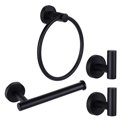 BowLift | Traditional Bathroom Hardware Accessory Set Towel Ring/Bathrobe Hook/Towel Bar