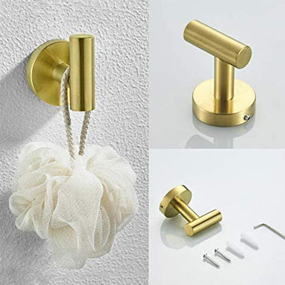 BowLift | Traditional Bathroom Hardware Accessory Set Towel Ring/Bathrobe Hook/Towel Bar