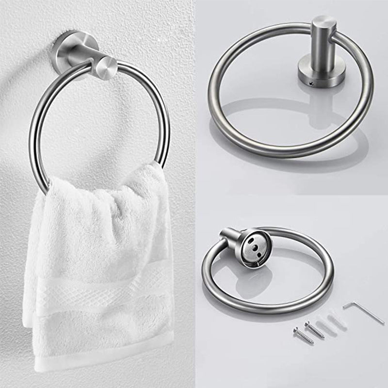 BowLift | Traditional Bathroom Hardware Accessory Set Towel Ring/Bathrobe Hook/Towel Bar
