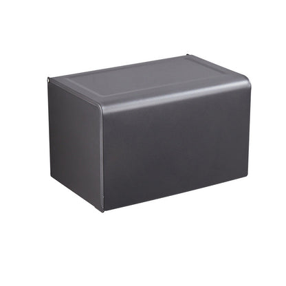 Modern Bathroom Accessory Set Matt Black/Grey Bathroom Shelf/Towel Holder & Paper Holder