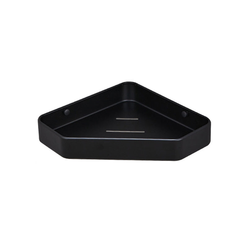 Modern Bathroom Accessory Set Matt Black/Grey Bathroom Shelf/Towel Holder & Paper Holder