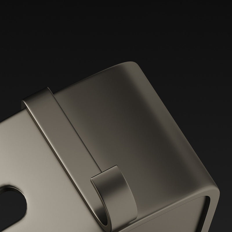 Skanto | Modern Aluminum Bathroom Accessory Set Gray Bathroom Shelf System