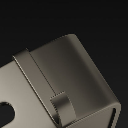 Skanto | Modern Aluminum Bathroom Accessory Set Gray Bathroom Shelf System