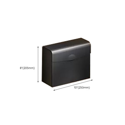 BowLift | Contemporary bathroom accessory set with black finish and bath shelf/towel bar