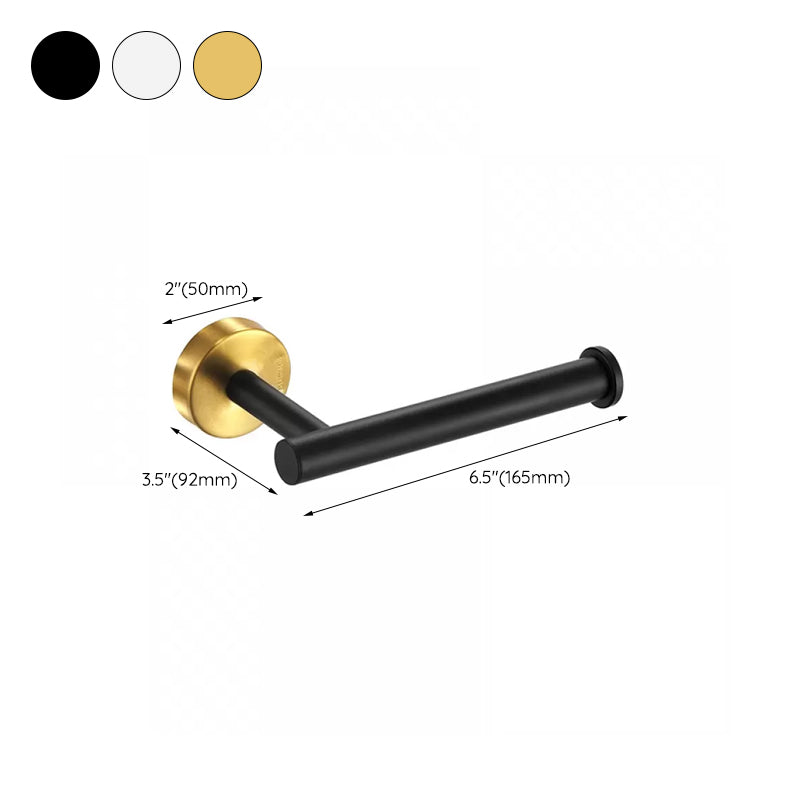 Modern bathroom accessory set made of brushed stainless steel, chrome-plated towel rail/ring & bathrobe hook
